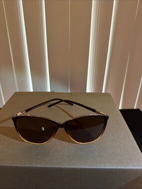 Source Unknown Brown Tortoiseshell Cat-Eye Sunglasses